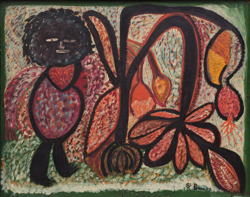 Robert Saint-Brice, Loa with Flora, 1957