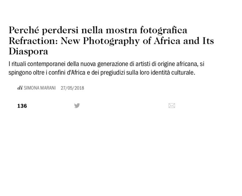 Perché perdersi nella mostra fotografica Refraction: New Photography of Africa and Its Diaspora