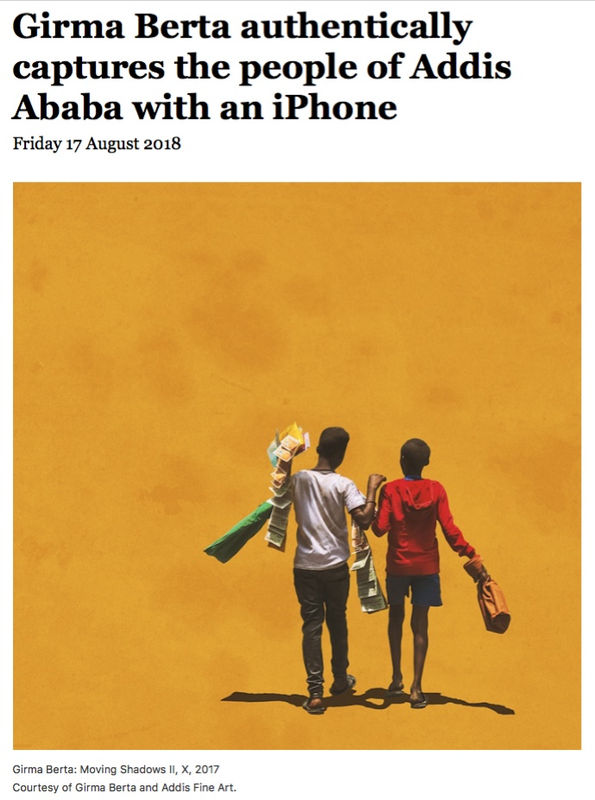 Girma Berta authentically captures the people of Addis Ababa with an iPhone