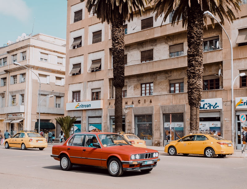 Girma Berta, Asmara VII, 2018. Courtesy of the Artist and Addis Fine Art