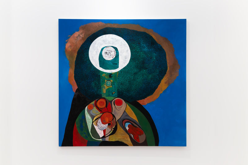 Merikokeb Berhanu Untitled LVI, 2021. Courtesy of Lucy Emms and Addis Fine Art.