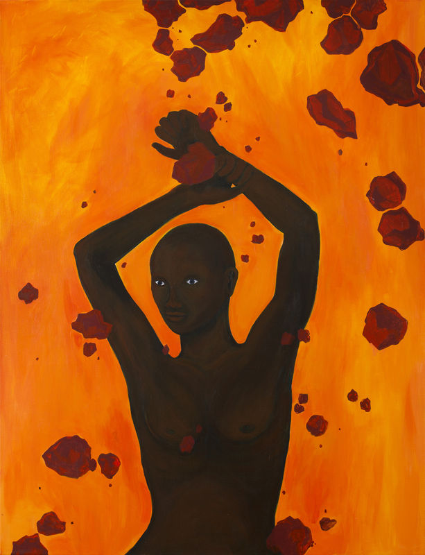 Daniela Yohannes, Subterranean, 2019. Courtesy of the Artist and Addis Fine Art