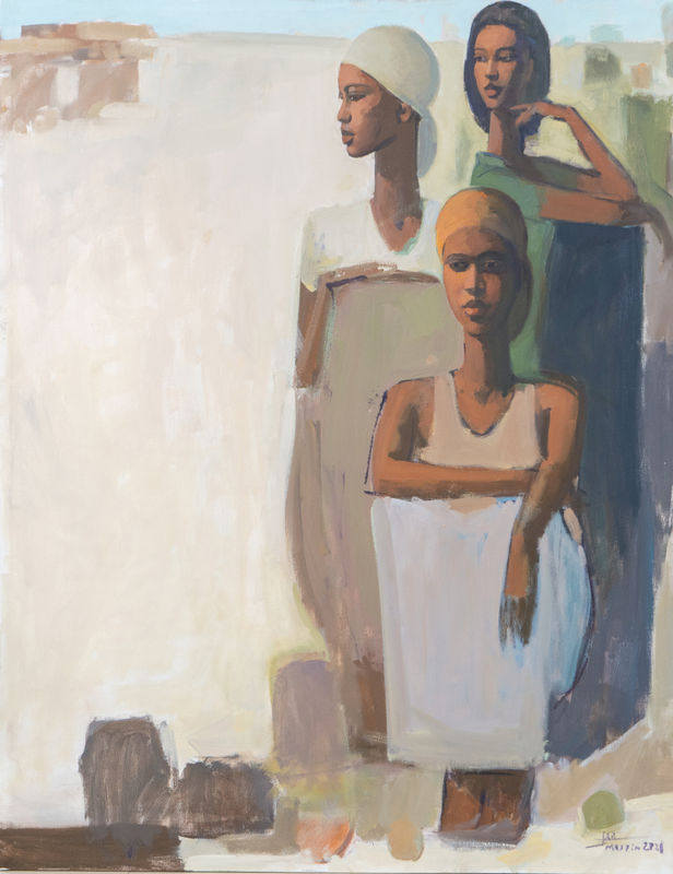 Tadesse Mesfin, Pillars of Life: Guleet VI, 2021, Courtesy of the artist and Addis Fine Art