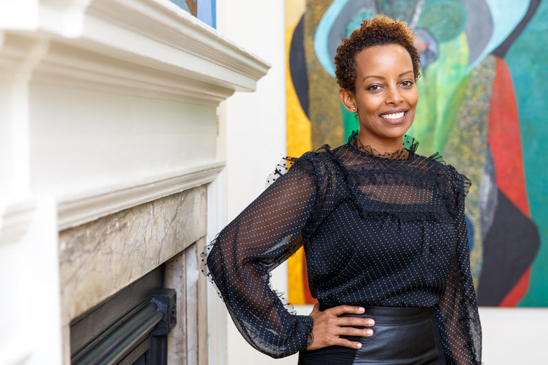 Rakeb Sile headshot. Photograph by Bandele Zuberi