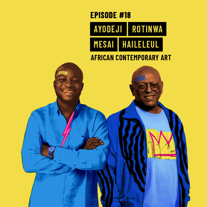 Ayodeji Rotinwa and Mesai Haileleul. Courtesy of Ethical Fashion Podcast.