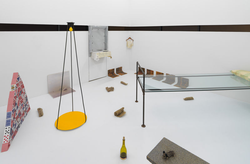 Installation view: Luis Camnitzer: Towards an Aesthetic of Imbalance, Alexander Gray Associates, New York, 2020