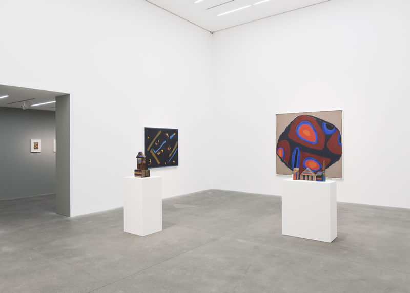 Installation view: Betty Parsons: The Queen of the Circus, Alison Jacques Gallery, London, UK, 2019