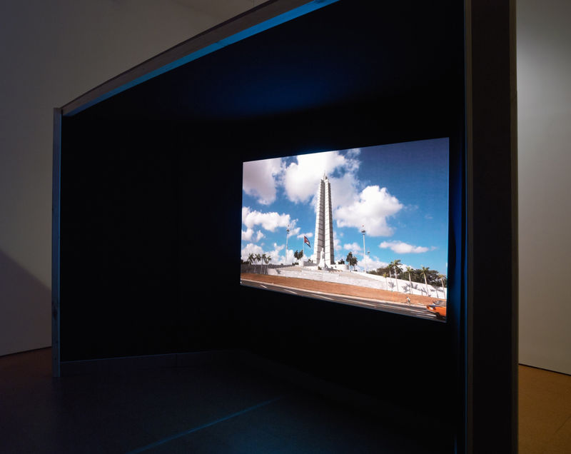 Installation view: Coco Fusco: The Empty Plaza / La Plaza Vacia, Alexander Gray Associates, New York, 2012