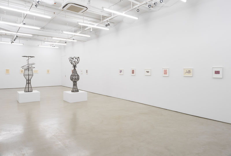 Installation view: Teresa Burga, Alexander Gray Associates, New York, 2019