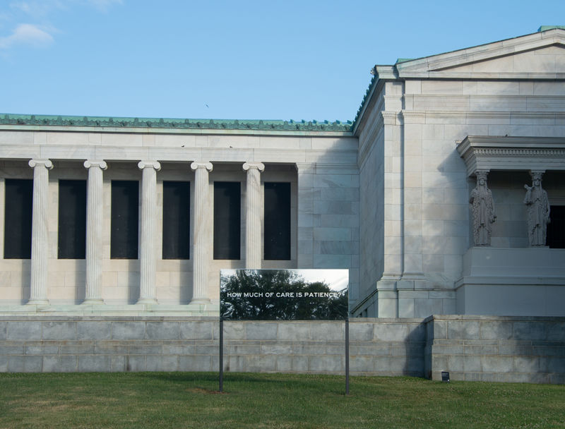 Installation view: Wayfinding, Buffalo AKG Art Museum, NY, 2024. Photo: Brenda Bieger