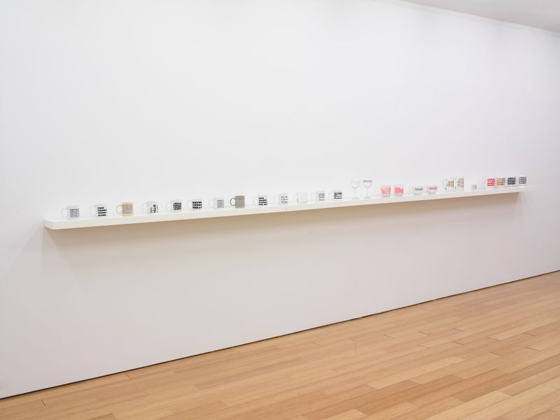 Installation view: Cary Leibowitz: Ye Olde Candyass Muggery, Alexander Gray Associates, New York, 2009