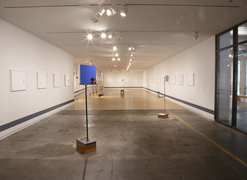 Installation View, Steve Locke: "the fire next time," MASS MoCA, North Adams, MA (2024). Photo: Jon Verney