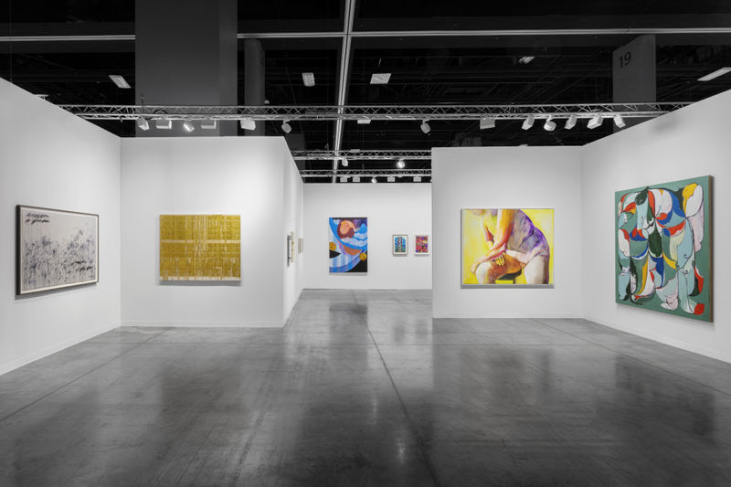 Installation view: Alexander Gray Associates, Art Basel Miami Beach, 2025
