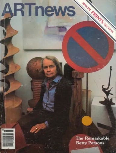 The March 1979 cover of ARTnews.