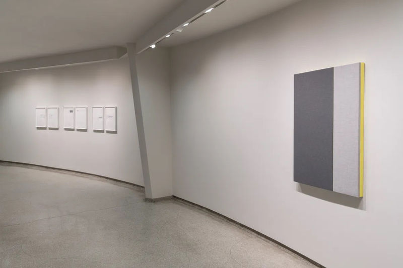 Installation view, Jennie C. Jones: Dynamics, Solomon R. Guggenheim Museum (photo: David Heald © Solomon R. Guggenheim Foundation, 2022)