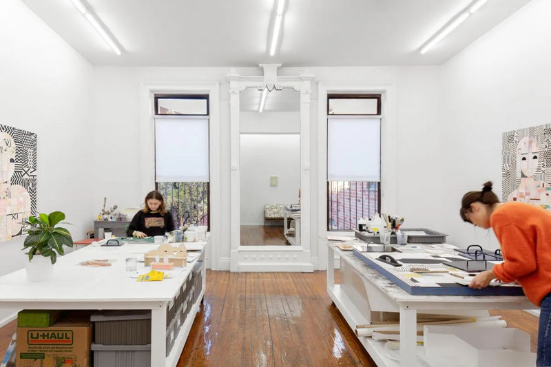 A Brooklyn Row House Gets an Artistic Revamp With Subtle Nods to Its History, Architectural Digest