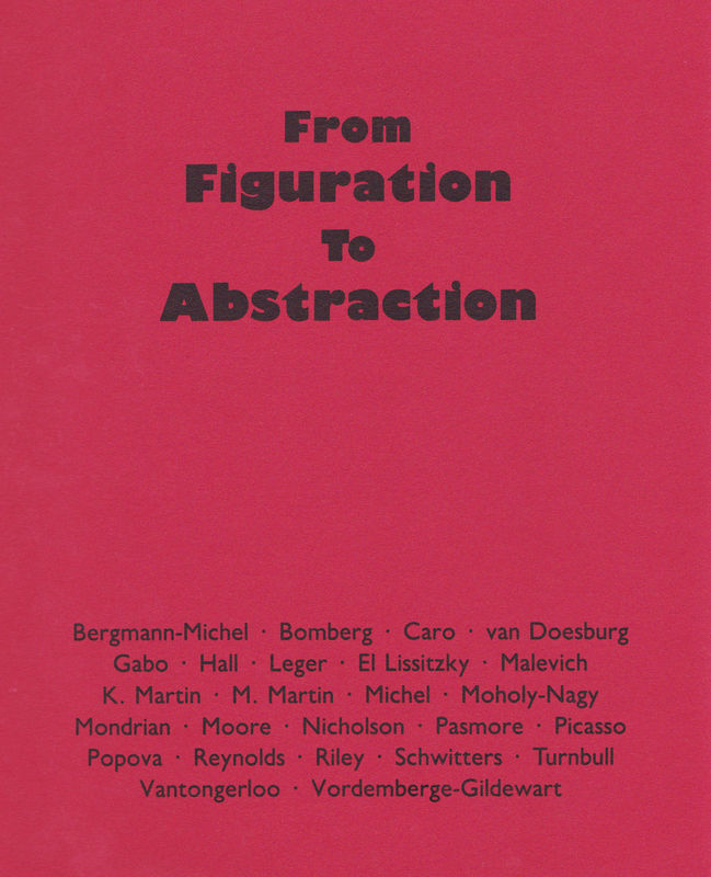 From Figuration to Abstraction