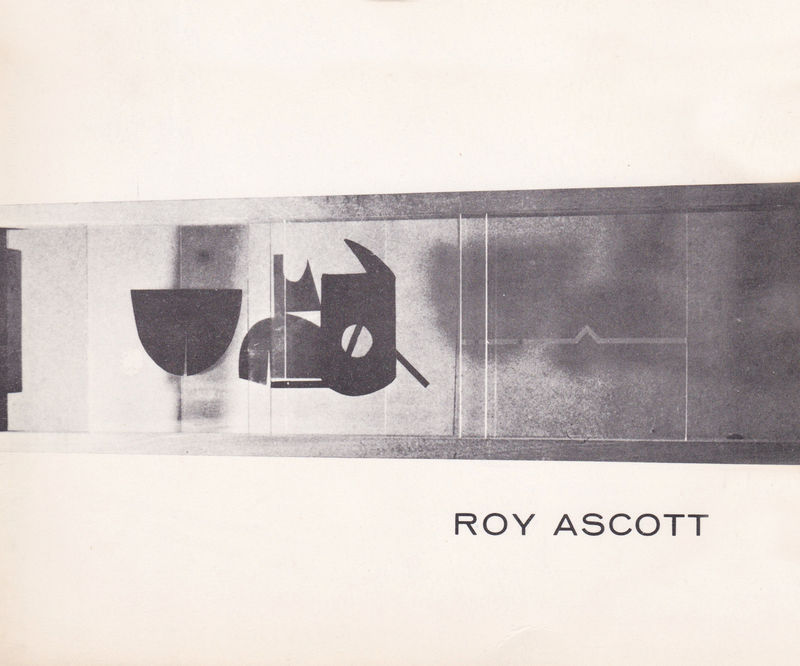 Roy Ascott 1963 molton gallery