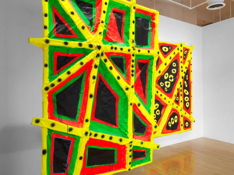 Chris Martin, WINDOW, 91 Walker Street New York, NY (corner of Walker and Lafayette Street)