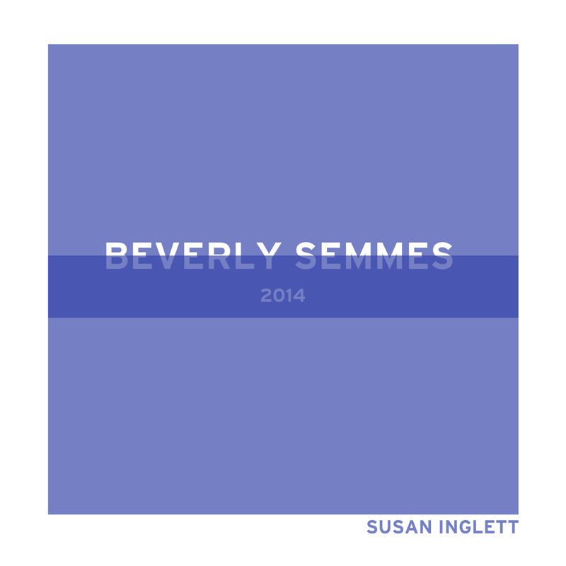 Publication cover from 2014 Beverly Semmes exhibition at Susan Inglett Gallery