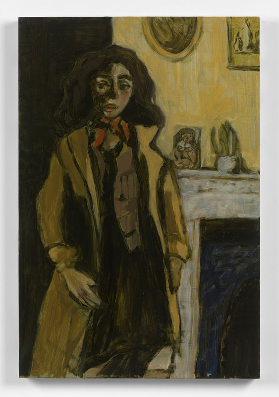 Liorah Tchiprout, Everything seemed beautiful without it being so, 2025, oil on panel, 91 x 61 cm