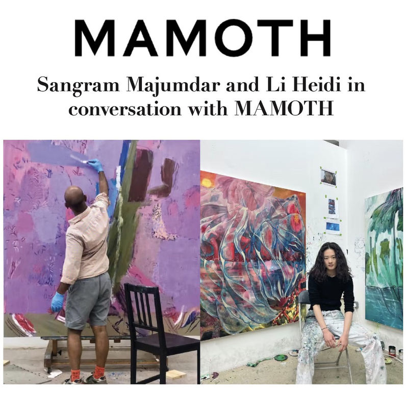 Sangram Majumdar and Li Hei Di in conversation with MAMOTH