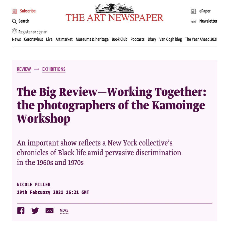 The Big Review—Working Together: the photographers of the Kamoinge Workshop