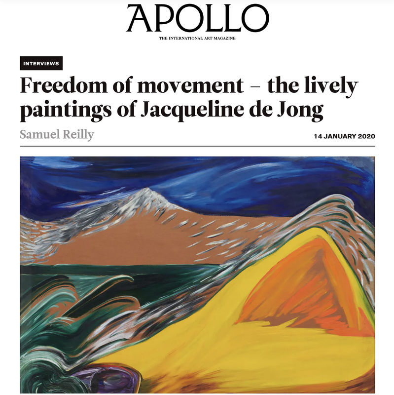 Freedom of movement – the lively paintings of Jacqueline de Jong