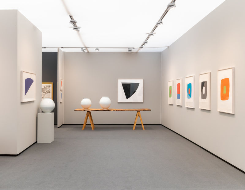 Tristan Hoare & Lyndsey Ingram at Frieze Masters, 2021