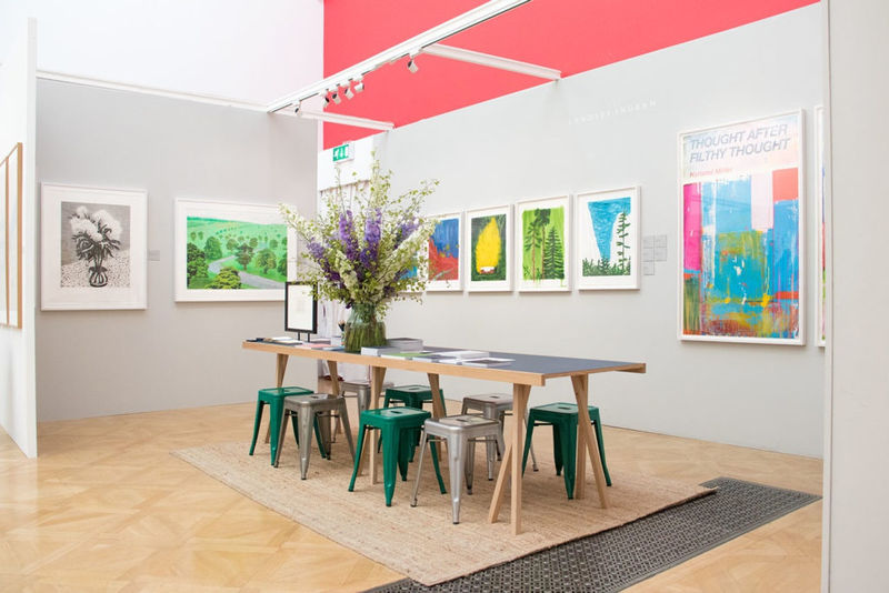 London Original Art fair install for Cath Kidston House & Garden