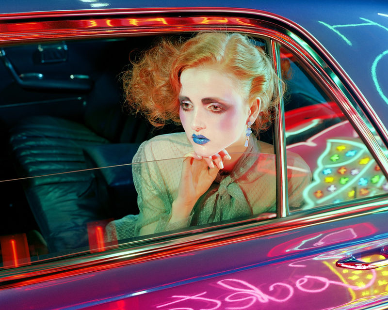 Miles Aldridge at Sotheby’s – exhibition, live portraits & Toilet Paper Magazine.