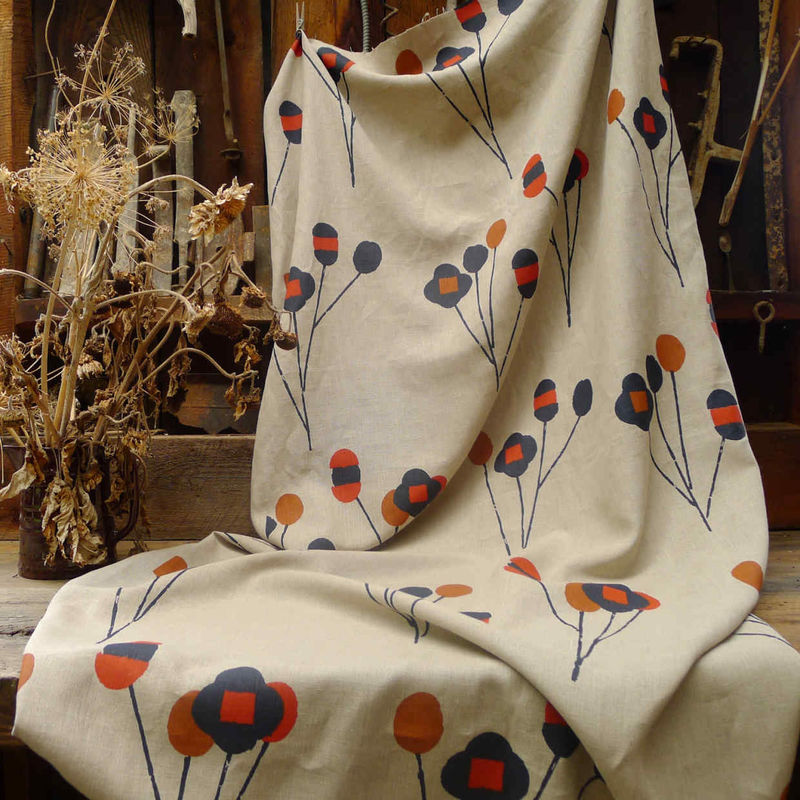 Georgie Hopton, fabric design featured in Financial Times, How to Spend it.