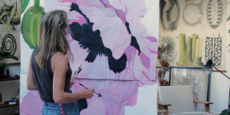 Sarah Graham - In the Studio - video still