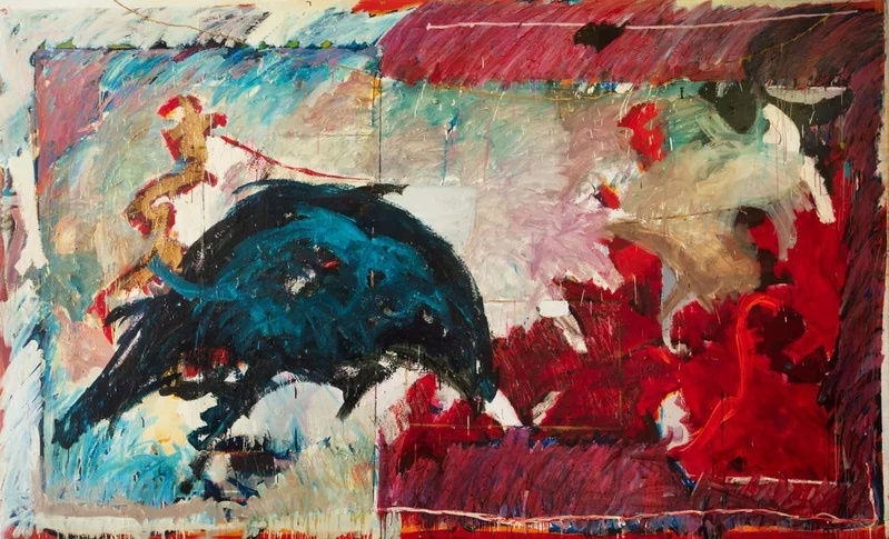 Blue Whale a.k.a. #12 (from the Whales Fucking Series), 1980s-1990s. Courtesy of the Artist.