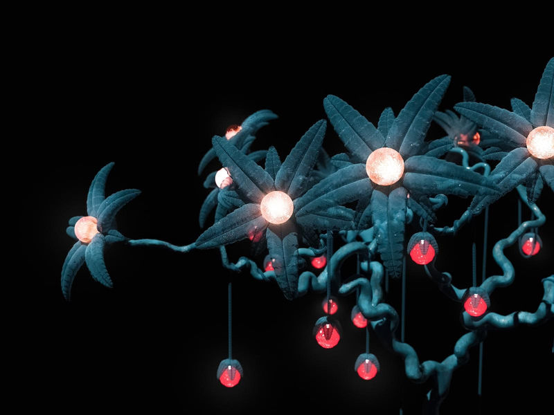 The Haas Brothers, The Strawberry Tree, 2023. Digital Rendering, 2023.