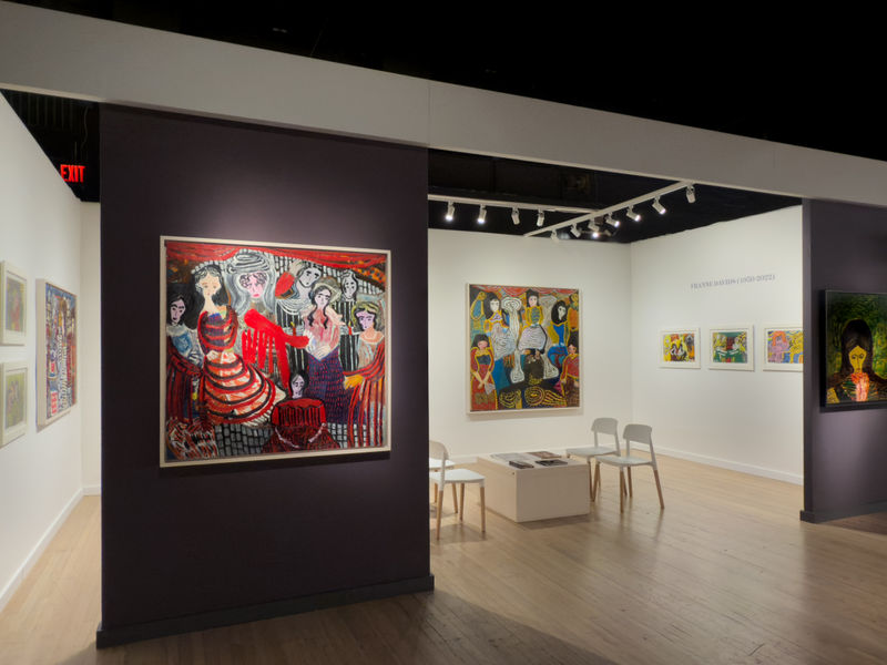 ADAA Art Show, Franne Davids (1950 - 2022): Paintings