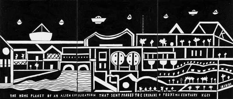 Surface Magazine | The Extraordinary, Extraterrestrial Paintings of Ken Grimes