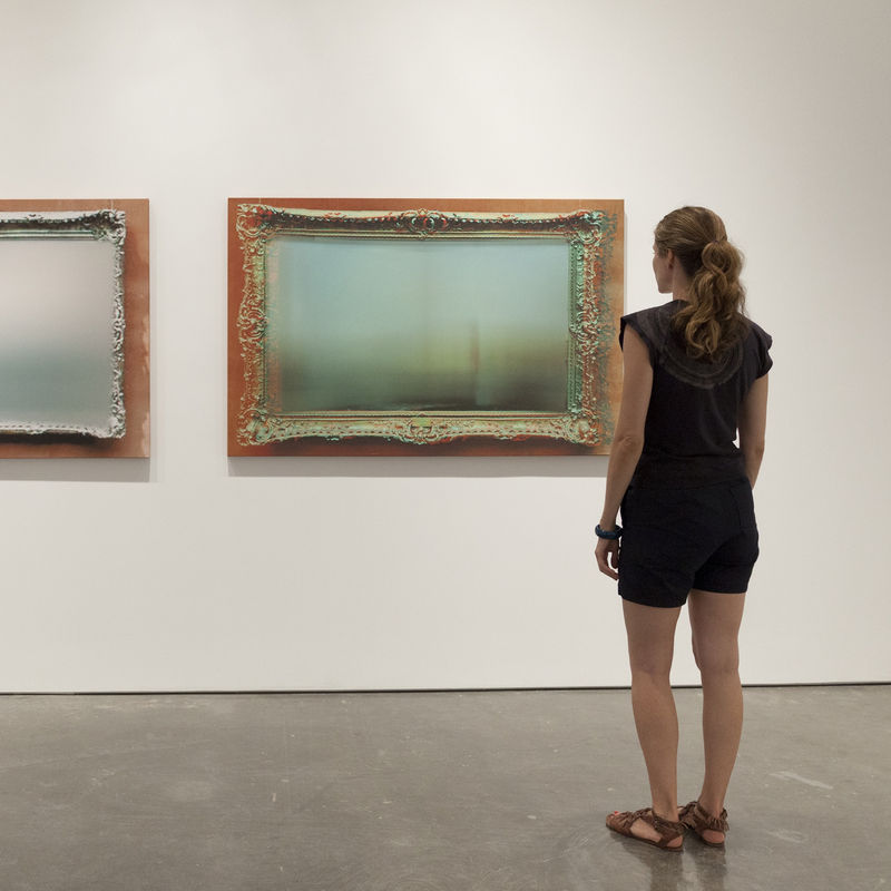 Installation View | The Skin We’re In : Group Exhibition Featured Artwork: Erica Love and João Enxuto Anonymous Painting 3D #V2FR_01_EA_01, 2012 Inkjet Print on Cotton Canvas 40” x 62” (101.6 x 157.48 cm) Edition of 3 plus 2 artist's proof