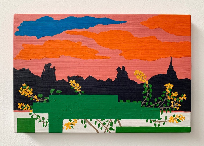 Mariana Serri, Da série Chão (Pico e primavera), 2019