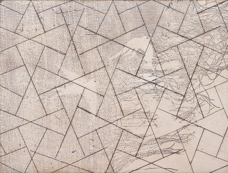 Zory Shahrohki, Untitled. Etching. 2022