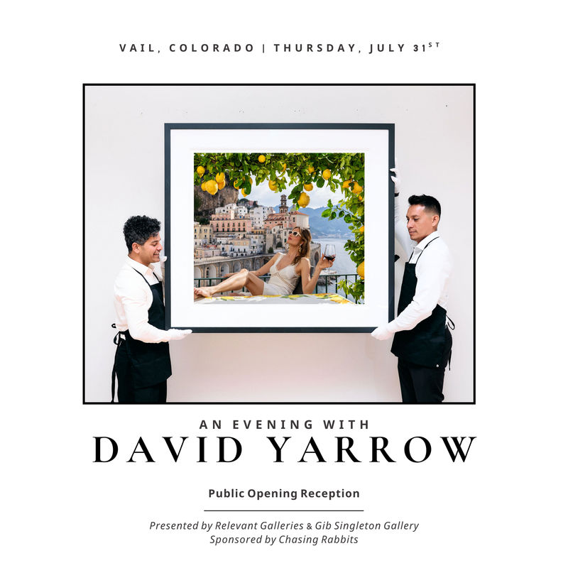 An Evening With David Yarrow, Public Opening Reception at Relevant Galleries