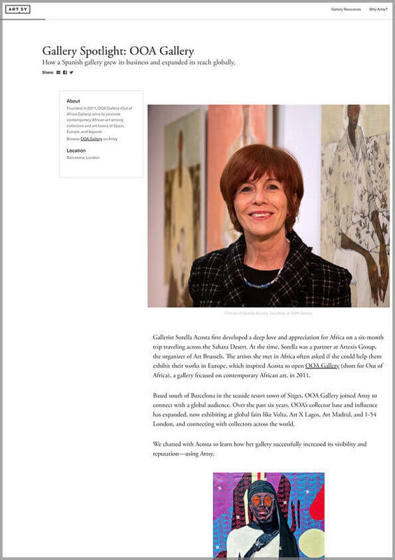 Artsy - OOA Gallery
