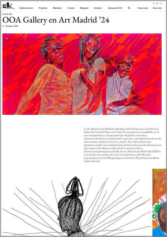 GAC : OOA Gallery en Art Madrid ’24, 6—10 marzo, 2024