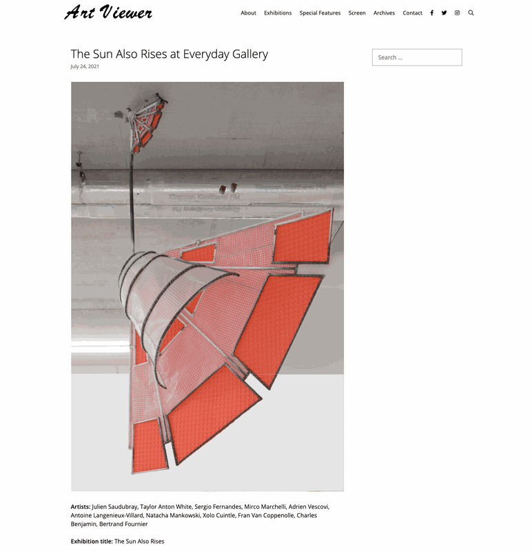 Art Viewer — The Sun Also Rises