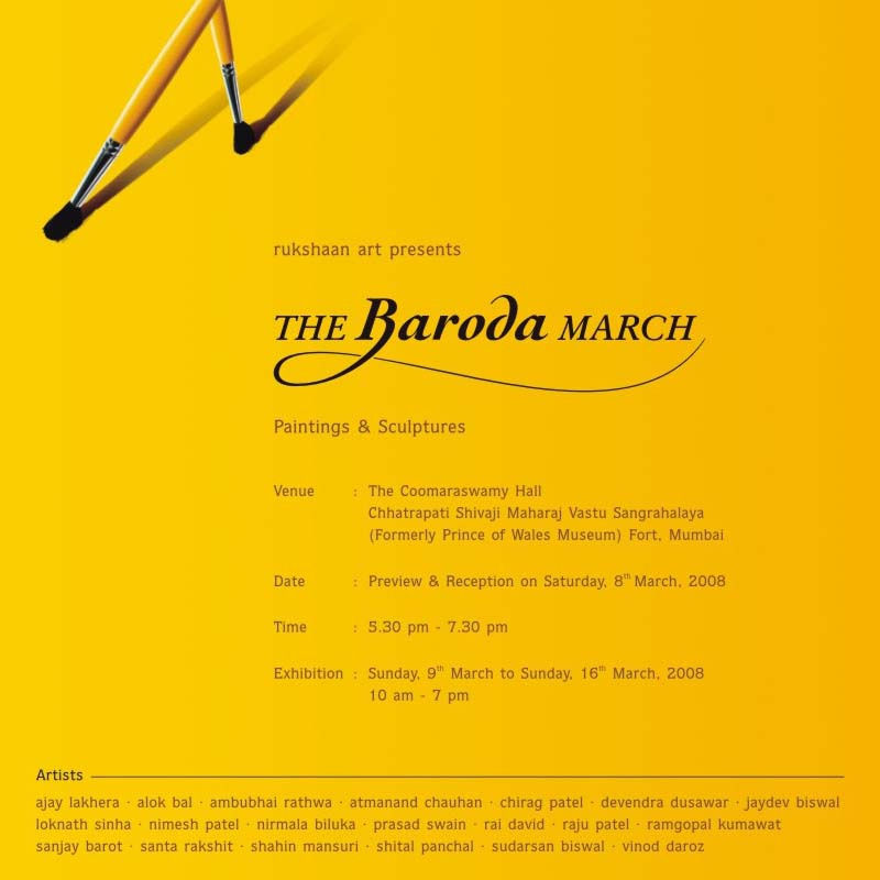The Baroda March, 2008, TBM-001