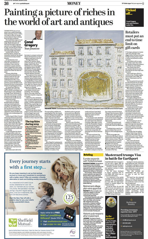 Yorkshire Post: Painting a picture of riches in the world of art and antiques