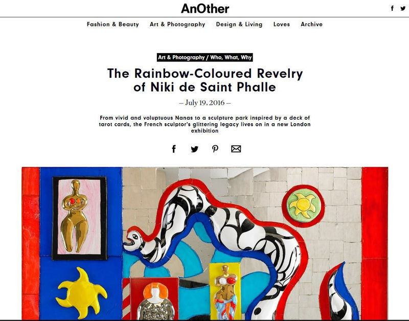 AnOther: The Rainbow-Coloured Revelry of Niki de Saint Phalle