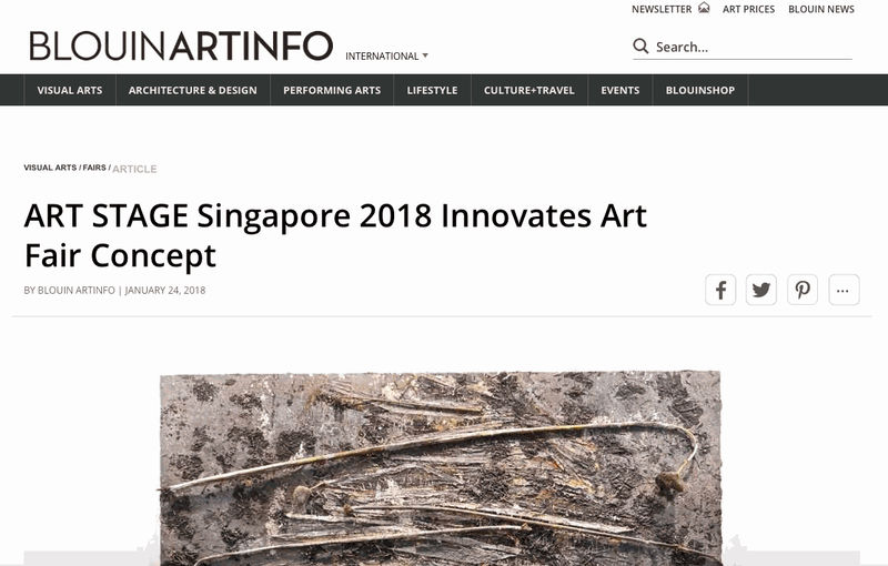 Boudin Art Info: ART STAGE Singapore 2018 Innovates Art Fair Concept