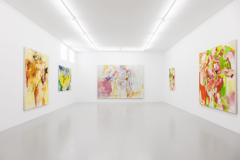 Kyungseo Lee, Sweet Regrets, 2022, oil on canvas, 180 x 250 cm. Photo credit: Kyungseo Lee