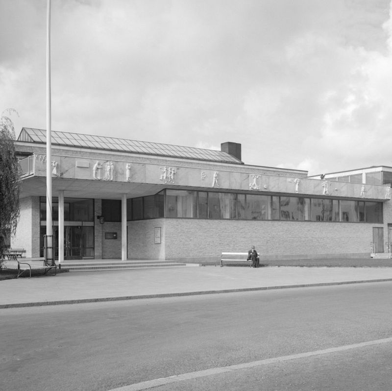 Östergötlands museum 1945, archive image, Photo credit: Östergötlands museum.
